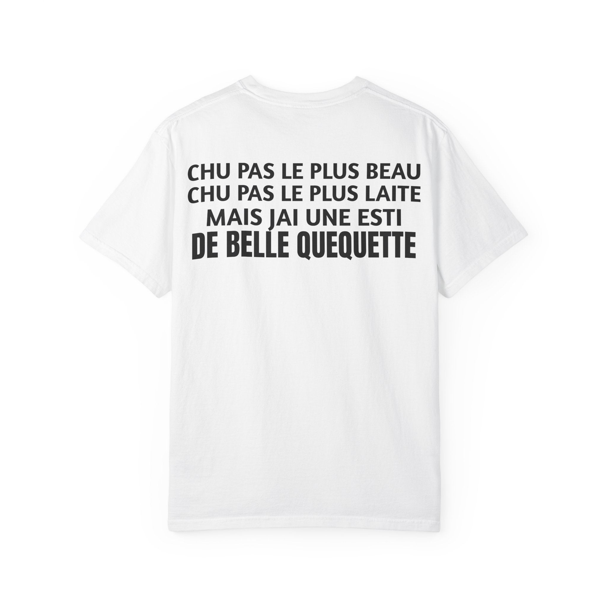 "ESTI DE BELLE QUEQUETTE"